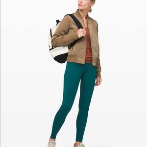 Lululemon Wunder Under High-Rise Tight 28" emerald green